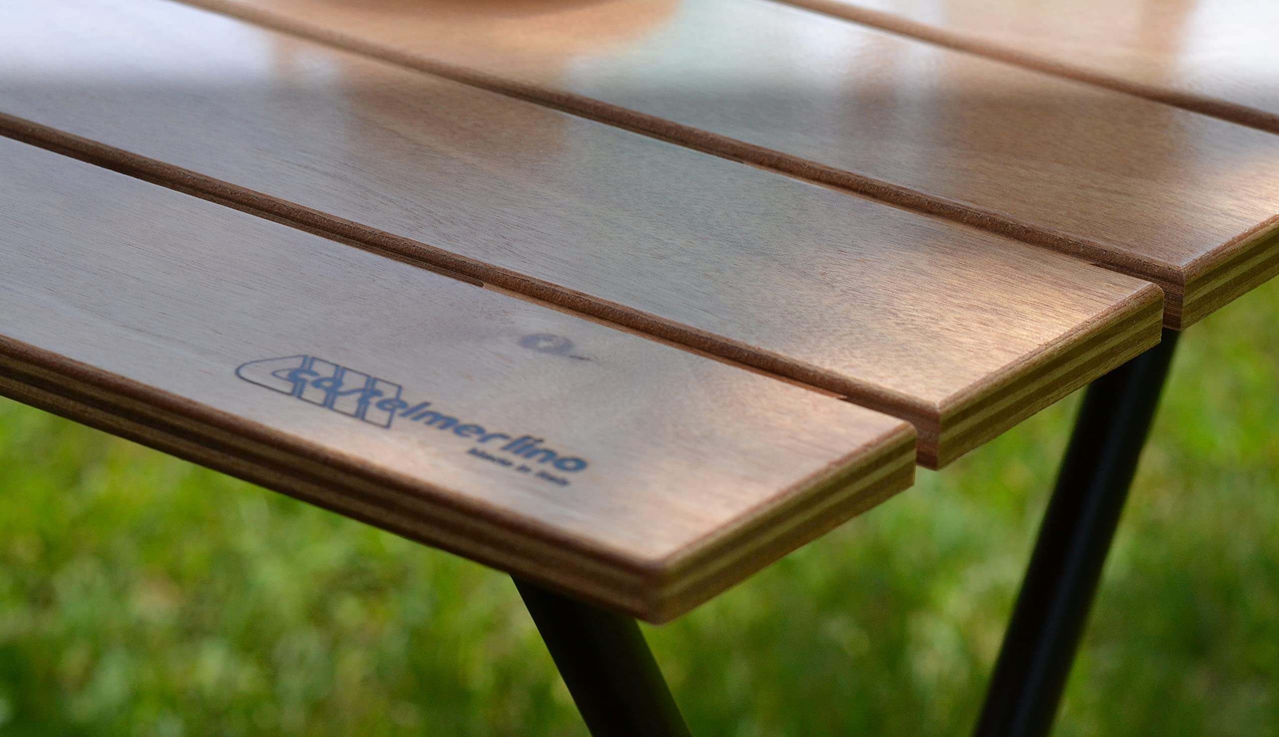 NATAL DESIGN×castelmerlino TABLE 120×60 Camping table 120x60 cm - Camper table in Larch cm 120x60